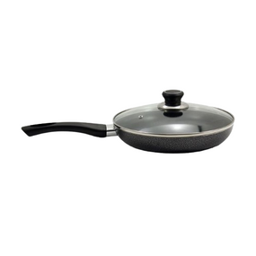 Сковорідка d24см скляна кришка а/п Non Stick PN-24H Interos