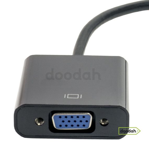 Перехідник (відео конвертер на дроті 1080 P) HDMI Audio-VGA - Tishric - Купити в Києві. Доставка по Україні. | Зображення 2