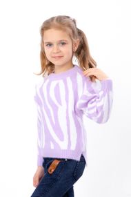 Светр для дівчинки Носи своє 128 Бузковий (p-16514-190959)