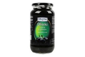 Оливки (маслины) черные без косточек Helcom, 900г Польша