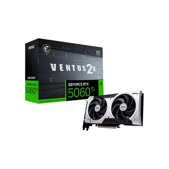 Відеокарта MSI GeForce RTX5060Ti 8Gb VENTUS 2X OC PLUS (RTX 5060 Ti 8G VENTUS 2X OC PLUS) | Зображення 4