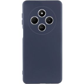 Чохол TPU GETMAN Liquid Silk Full Camera для Xiaomi Redmi 14C / Poco C75 Синій / Midnight Blue