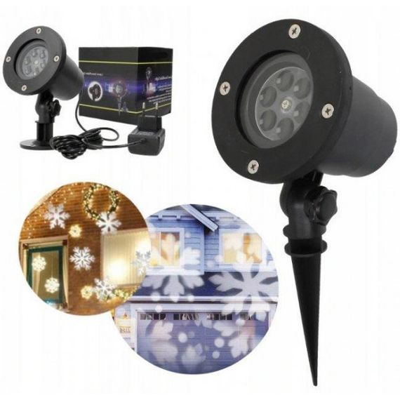 Лазерний проектор Outdoor Lawn Snowflake Light | Зображення 1