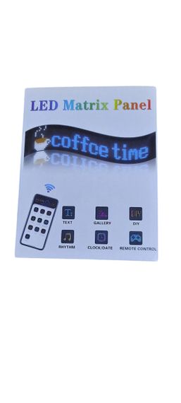 Гибкий экран LED Matrix Panel APP wifi rgb 192mm 898mm (HRP-1696PLUS) ART-0568 | Зображення 2