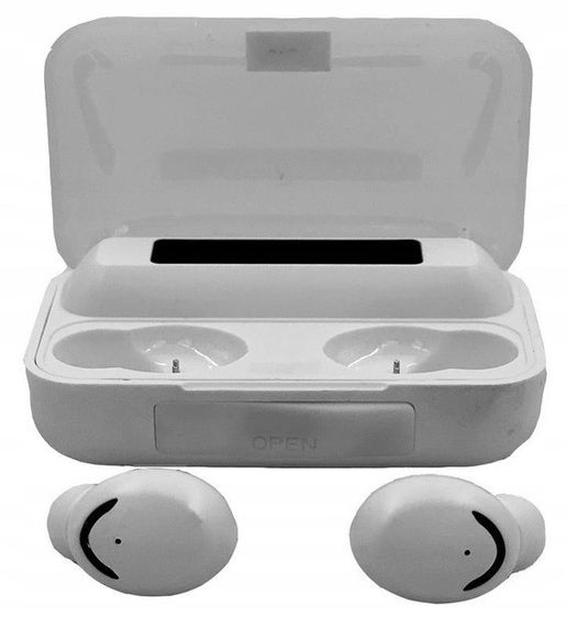 Беспроводные наушники True Wireless TWS F9-C5 WHITE Bluetooth | Зображення 1