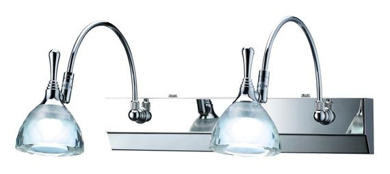 Светильник спот поворотный накладной классический BR-02 354/2 G9 CH