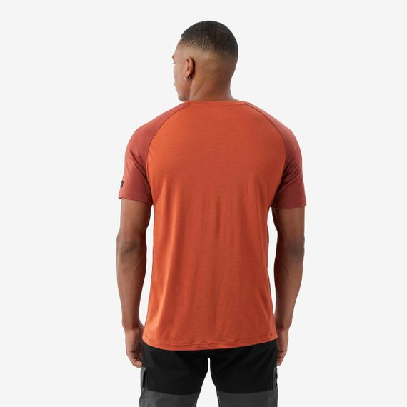 Футболка чоловіча Merino Resist з мериносової вовни коричнева - XL. | Зображення 3