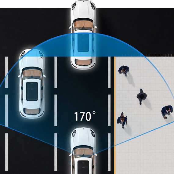 Автомобільний відеореєстратор F9 PRO WI-FI / Відеореєстратор з нічною зйомкою, широким кутом огляду | Зображення 2