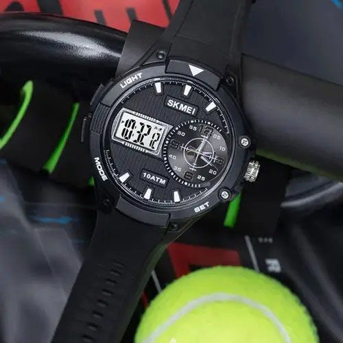 Годинник наручний чоловічий SKMEI 1761BKWT, оригінальний чоловічий годинник, брендовий чоловічий годинник | Зображення 8