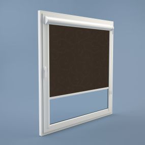 Рулонная штора Rolets Акант 2-2261-575 57.5x170 см закрытого типа Шоколадная