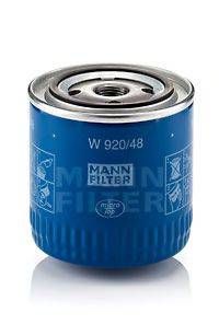 Фільтр масляний двигуна NISSAN PATHFINDER, NAVARA 2.5 dCi 05- (вир-во MANN) MANN-FILTER W92048 на NISSAN NP300