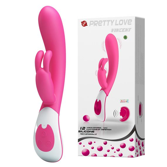Вібратор PRETTY LOVE VINCENT, 12 function, voice control Sex Aura