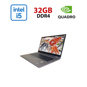 Мобильная рабочая станция HP ZBook 17 G7 / 17.3" (1920x1080) IPS / Intel Core i5-10400H (4 (8) ядра по 2.6 - 4.6 GHz) / 32 GB DDR4 / 256 GB SSD + 256 GB SSD / nVidia Quadro T1000, 4 GB GDDR5, 128-bit / WebCam б/у