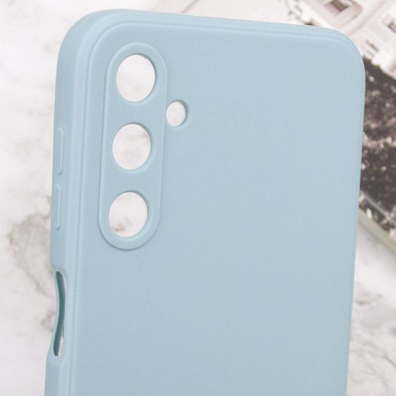 Силиконовый чехол Candy Full Camera для Samsung Galaxy A24 4G Серый / Smoky Gray | Зображення 4