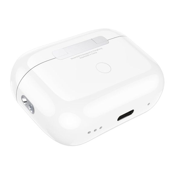 Бездротові навушники HOCO EW72 Soar true wireless ANC Noise Reduction touch screen BT headset White | Зображення 4