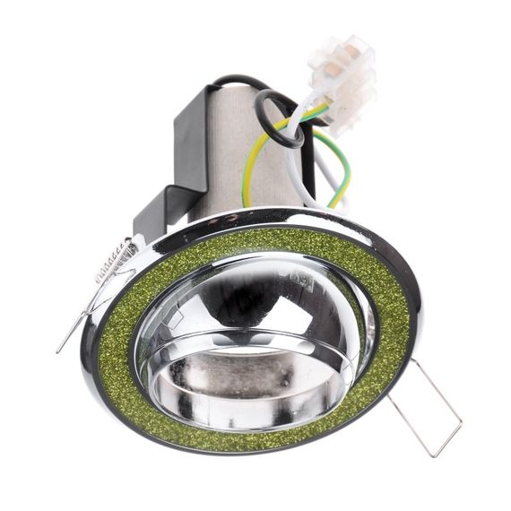 Светильник точечный поворотный RO-50D ShLIGHT GREEN/CHR | Зображення 2