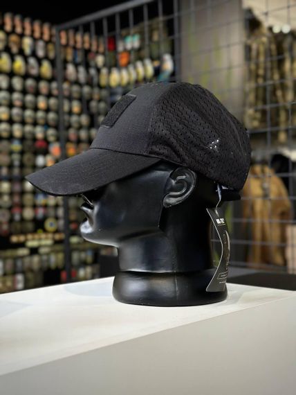 КЕПКА БЕЙСБОЛКА З СІТЧАСТОЮ ВСТАВКОЮ "MIL-TEC" Black | Зображення 4