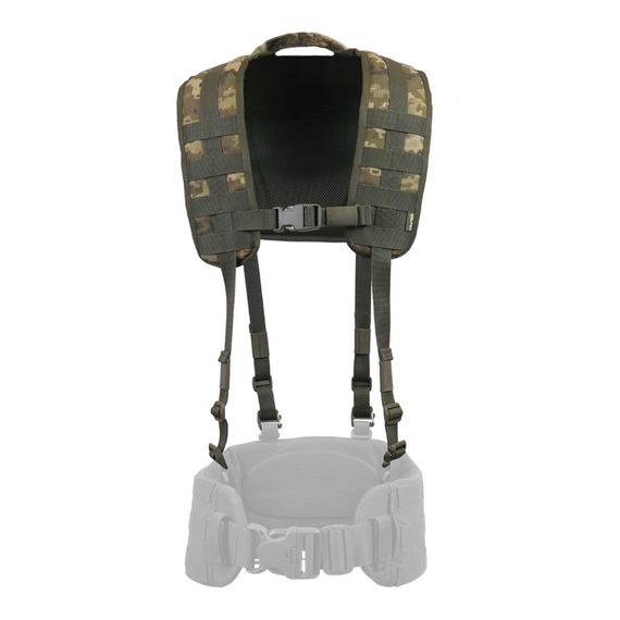 Лямки для ремінно-плечової системи (РПС) Militex Cordura Pixel | Зображення 1