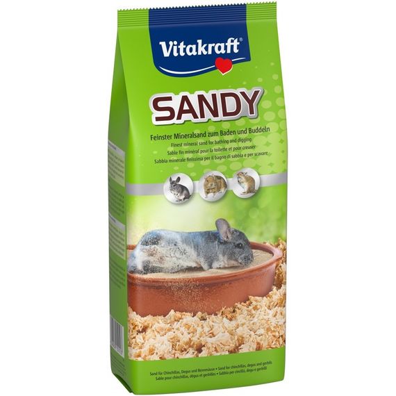 Песок для шиншилл Vitakraft Sandy, 1 кг