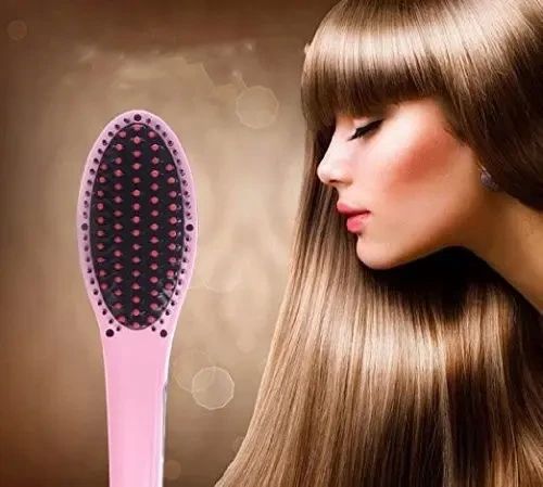 Електричний гребінець-випрямляч Fast Hair Straightener HQT-906 | Зображення 1
