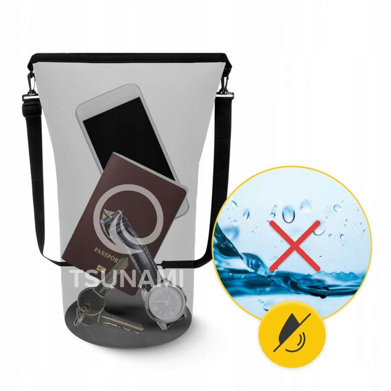 Гермомішок TSUNAMI Dry Pack 10 л водозахисний TS013 (P-5905973400039) | Зображення 2