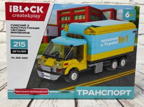 Конструктор IBLOCK Грузовые перевозки 215 деталей (PL-921-440) ff