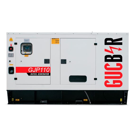 Дизельний генератор Gucbir GJP110 з двигуном PERKINS 1104C-44TA, 110 кВА/88 кВт, генератор Maranello M110, витрата палива при 75%