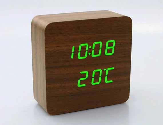 Настільний LED годинник-будильник з термометром XPRO VST-872-4 (23456755701_310) | Зображення 2