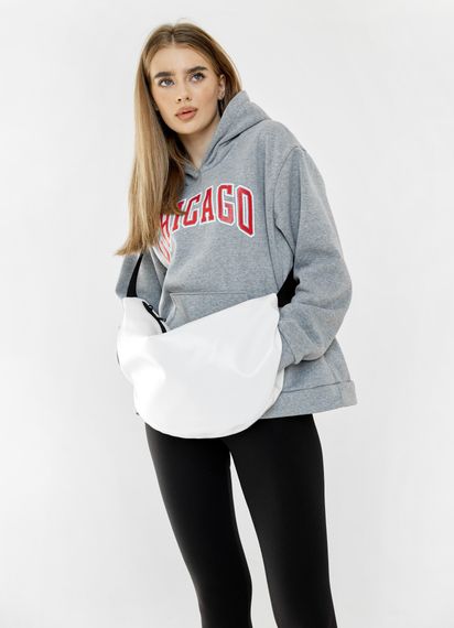 Сумка жіноча Sambag HOBO BAG-GLOVE Біла 25 х 58 х 4 см (53400008)