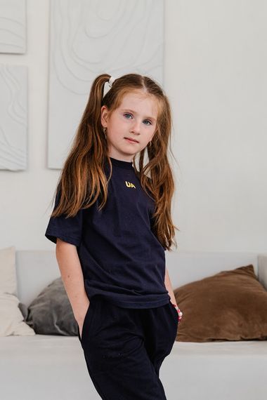 Футболка дитяча "Family look" Носи своє 128 Синій (p-14980-170972) | Зображення 4