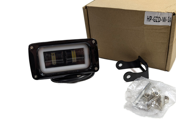 Світлодіодна фара StarLight HP-GZD-W-14 ближнє світло + DRL 12/24V | Зображення 6