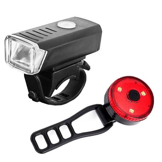 Велоліхтар BSK-1133 XPG + STOP-3SMD (red) з акумулятором | Зображення 2