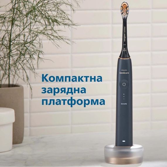 Електрична зубна щітка Philips Sonicare HX9992/12 Prestige з технологією SenseIQ (серія 9900) Black | Зображення 6