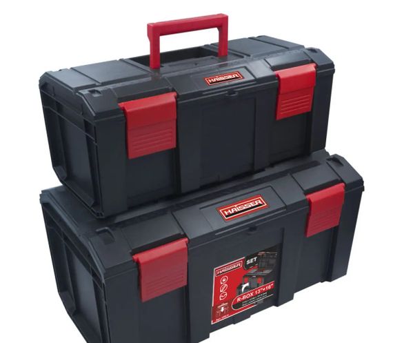 Набір ящиків для інструментів Haisser R-BOX 90070 105870 2 предмети