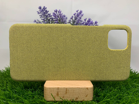 Чохол накладка Google Pixel 4XL тонкий тканина жовтий