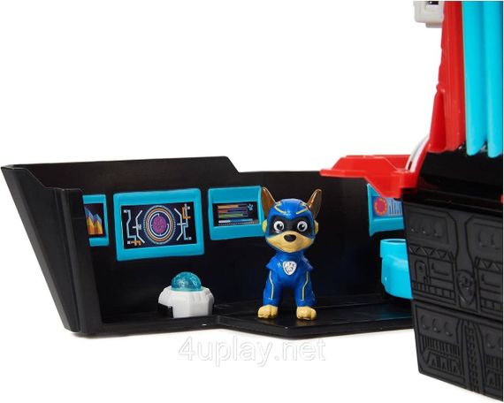 Щенячий Патруль: Мегакіно 2023. Міні-база Авіаносець. Paw Patrol Mighty Movie Pup Squad Aircraft Carrier HQ Spin Master | Зображення 9