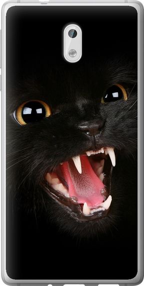 Чехол на Nokia 3 Чёрная кошка "932u-818-17620"