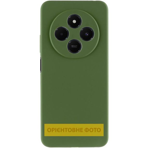 Чехол Silicone Cover Ummi Lakshmi Full Camera (AA) для Xiaomi Redmi A5 (Europe version) Зеленый / Dark green | Зображення 1