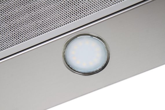 Витяжка VENTOLUX GARDA 60 INOX (800) SMD LED нержавійка 60 см | Зображення 2