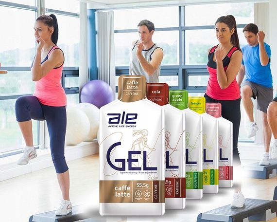 Енергетичний гель ALE Gel Energy 55.5 g (Lemon) | Зображення 1