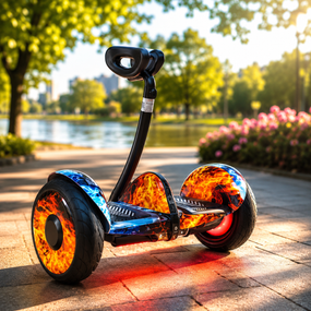 Сигвей Segway Ninebot Mini 54v 10.5 Bluetooth, APP, подсветка Огонь и лёд MBL-514