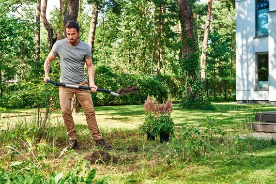 Лопата з заокругленим лезом Cellfast ERGO 40-001 | Зображення 1