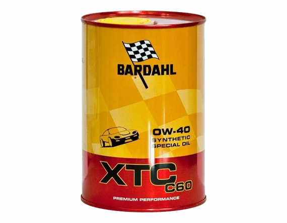 Моторна олива Bardahl XTC C60 0W40 AUTO 1л