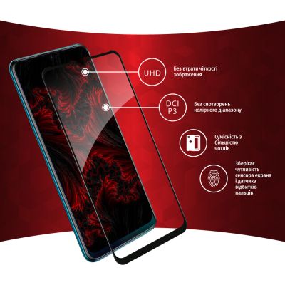 Стекло защитное Intaleo Full Glue Tecno Spark 8T (1283126542275) | Зображення 2