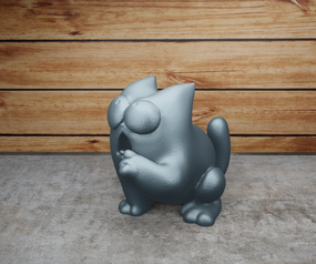 Статуэтка кот Саймона Simon`s Cat Серый металлик, 150