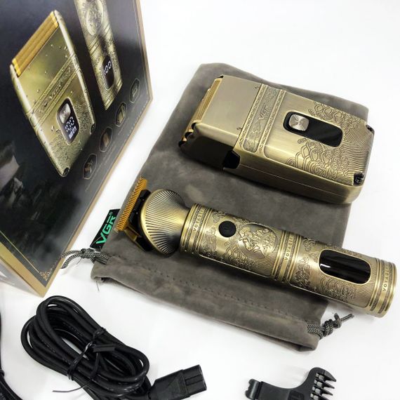Машинка для стрижки волос и бритья VGR V-649, Семейная машинка для стрижки волос Триммер висков HP-51 | Зображення 9