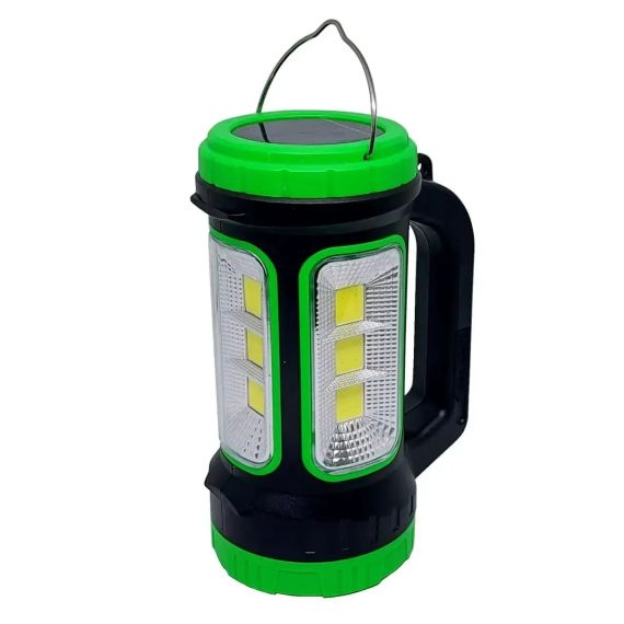 Фонарь портативный UKC MH818A аккумуляторный с солнечной панелью | Зображення 2