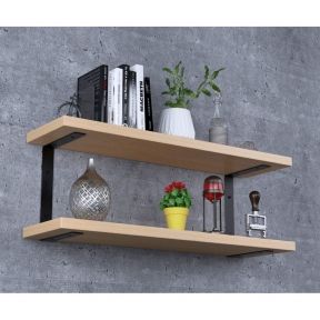 Полка настенная Loft Design PL-C дуб борас