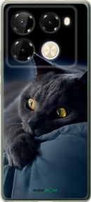 Чохол на Infinix Note 40 Pro 4G Димчастий кіт "825u-3691-2448"