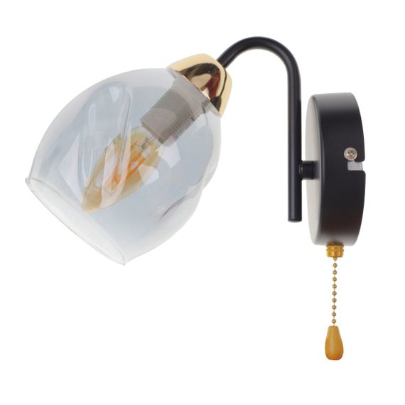 Бра LK-718W/1 E14 BK+FG | Зображення 5